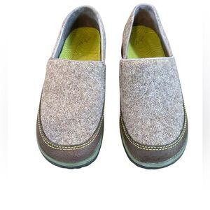 Chaco Women's Citron Shoes Wool Waterproof Full Grain Leather Sandstone Size 7